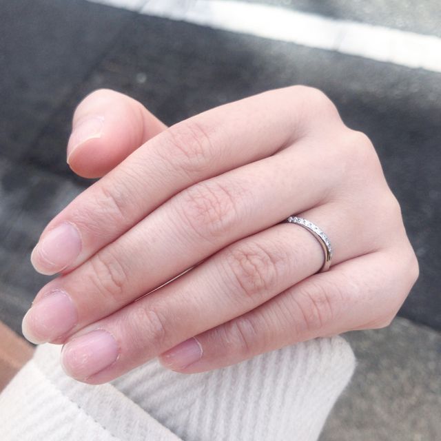 【BRIDGE(ブリッジ)の口コミ】 ダイヤモンドの輝きが他の店舗より断然綺麗でした。またデザインも品がい…