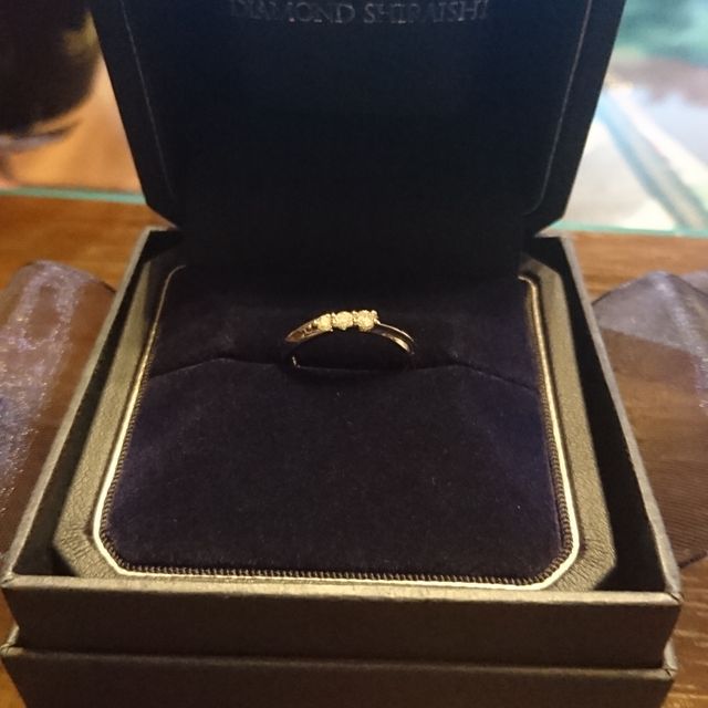 【銀座ダイヤモンドシライシの口コミ】 いくつかのお店を行かせていただいて気に入ったものがいくつかあったので…