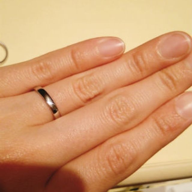 【ギンザタナカブライダル(GINZA TANAKA BRIDAL)の口コミ】 サイズとしては大きめでしっかりと存在感のあるものを探していました。細…