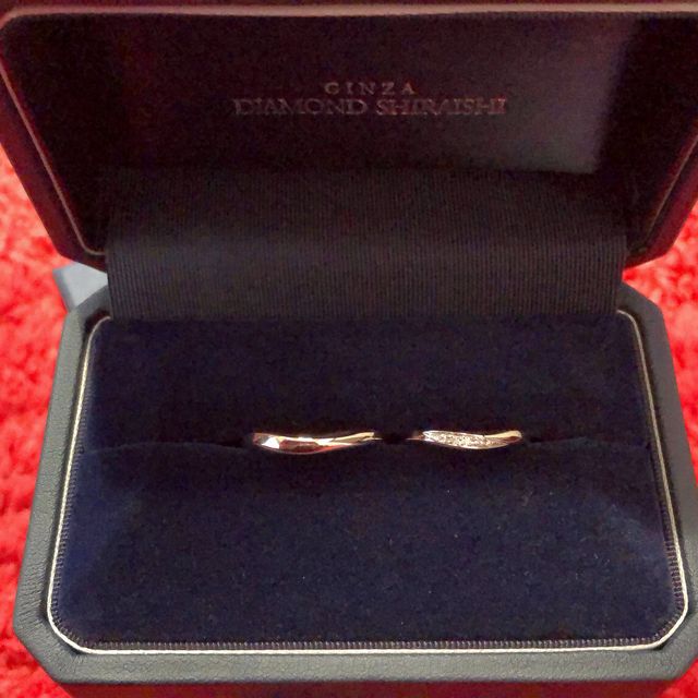 【銀座ダイヤモンドシライシの口コミ】 店員さんの対応がとても良かった！
商品も決め手の1つでしたが、やっぱり…