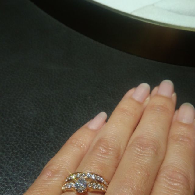 【ショーメ(CHAUMET)の口コミ】 私自身結婚自体はじめてで(当たり前か笑)、婚約指輪をいただいた時はびっ…