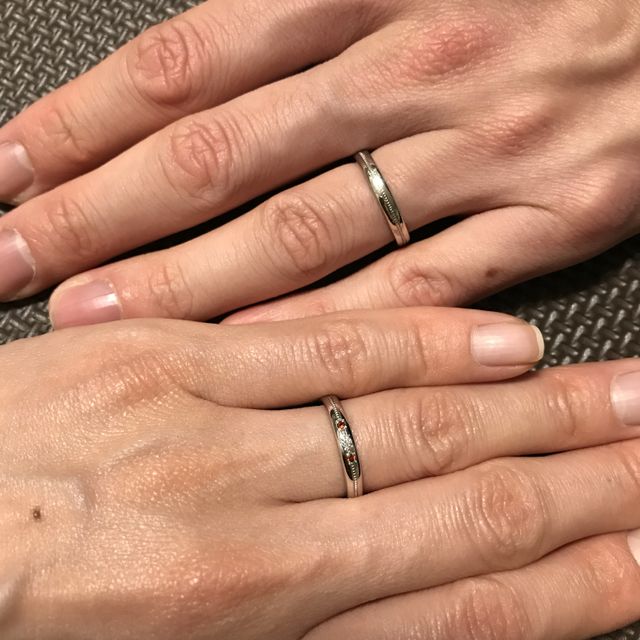 【Atelier ARAI(アトリエ アライ)の口コミ】 デザインを含め、自分達で指輪を手づくり出来るという点。有名ブランドに…