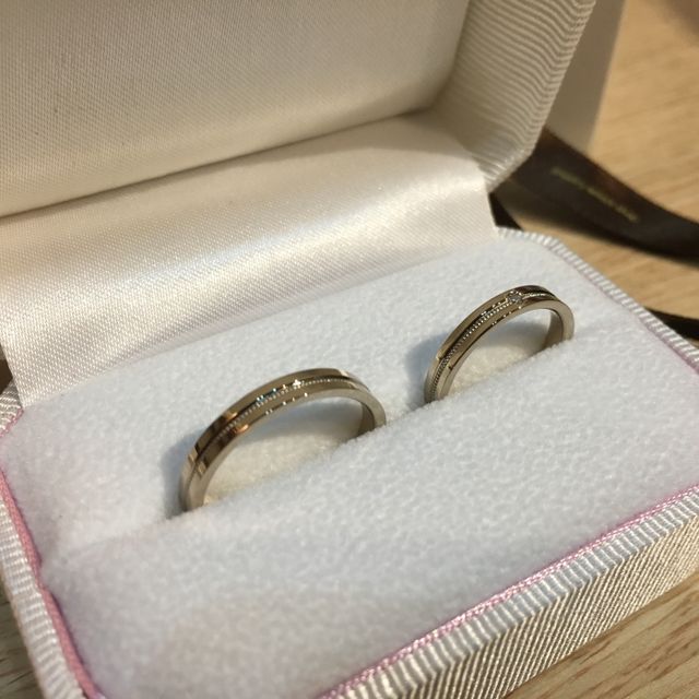 【Honey Bride(ハニーブライド)の口コミ】 ハニーイエローゴールドっていう、金じゃなくてシャンパンゴールドっぽい…