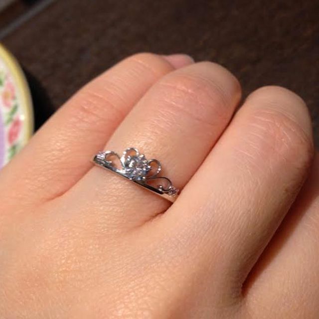 【Dolfani(ドルファーニ )の口コミ】 普通のシンプル過ぎる指輪ではなく、可愛いものが好きなので、結婚指輪も…