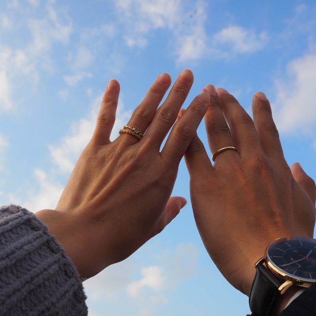 【RosettE(ロゼット)の口コミ】 シンプルなシルバーリングも迷いましたが、
日頃も可愛くつけたかった希望…