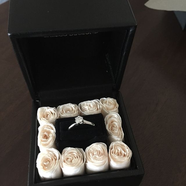 【エクセルコダイヤモンド(EXELCO DIAMOND)の口コミ】 結婚指輪は、ミルウチとダイヤが綺麗なのと、何より付け心地がよかったの…