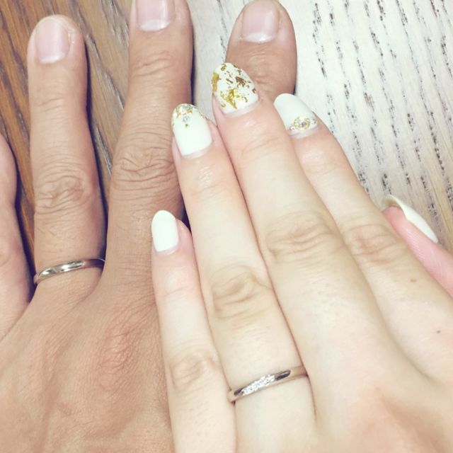 【Ponte Vecchio(ポンテヴェキオ)の口コミ】 好みのデザインで購入前から第一候補でしたが、試着したときに指にしっく…