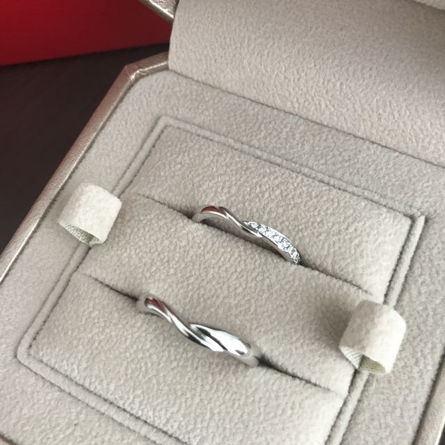 【TRECENTI(トレセンテ)の口コミ】 今まで試着したリングの中で1番付け心地がよく、肌に寄り添うようななめら…