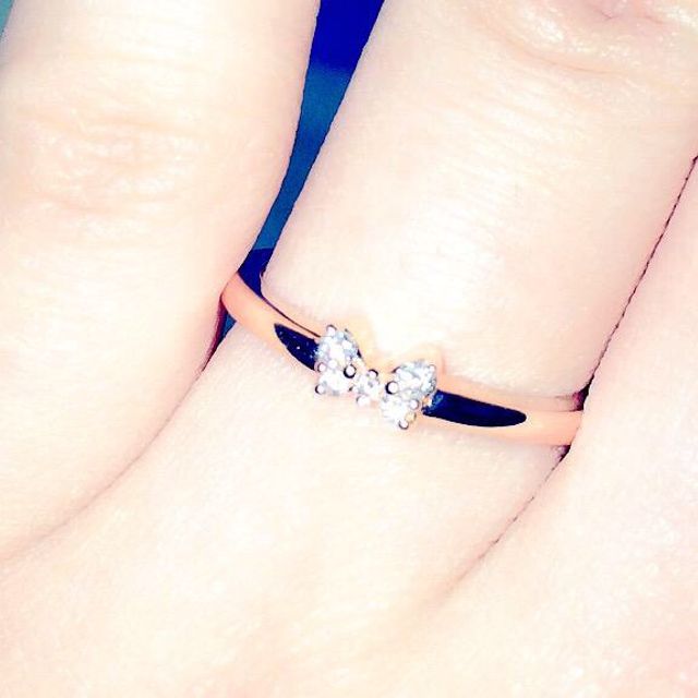 【canal4℃(カナルヨンドシー)の口コミ】 デザインがシンプルで結婚指輪としても使えると思ったから。ピンクゴール…