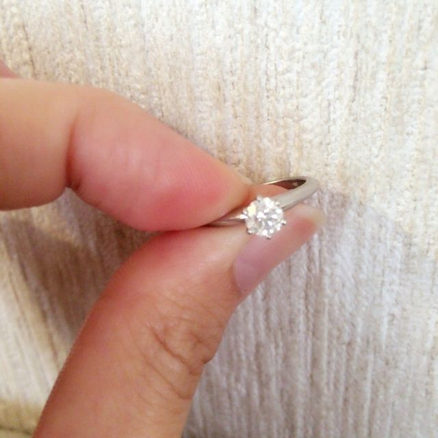 【ティファニー(Tiffany & Co.)の口コミ】 王道のティファニーが欲しかったので
何度かお店に通い
試着したりしてま…