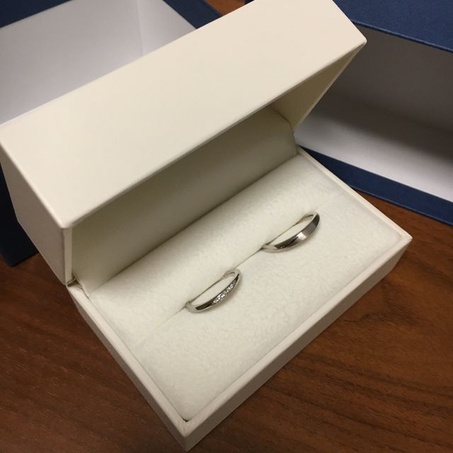 【RosettE(ロゼット)の口コミ】 2人とも指が細めなので既製品では、なかなかいいものが見つかりませんでし…