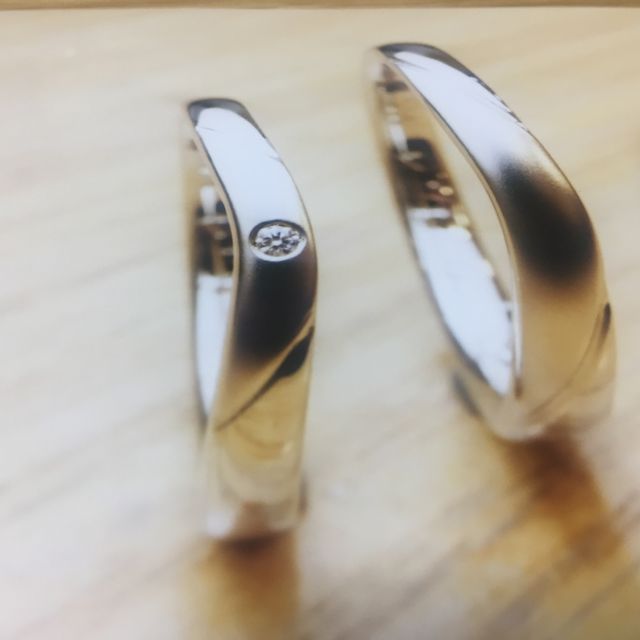 【手作り指輪工房 G.festa(ジーフェスタ)の口コミ】 当初は既製品を購入しようと思っていたので、何店舗かブランドをまわりま…