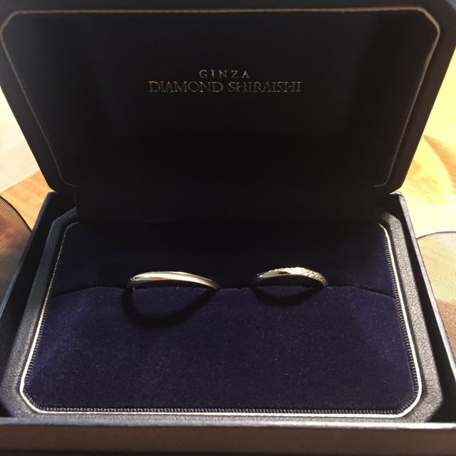 【銀座ダイヤモンドシライシの口コミ】 デザインとダイヤモンドの質、あとは全国に店舗がありアフターケアもしっ…