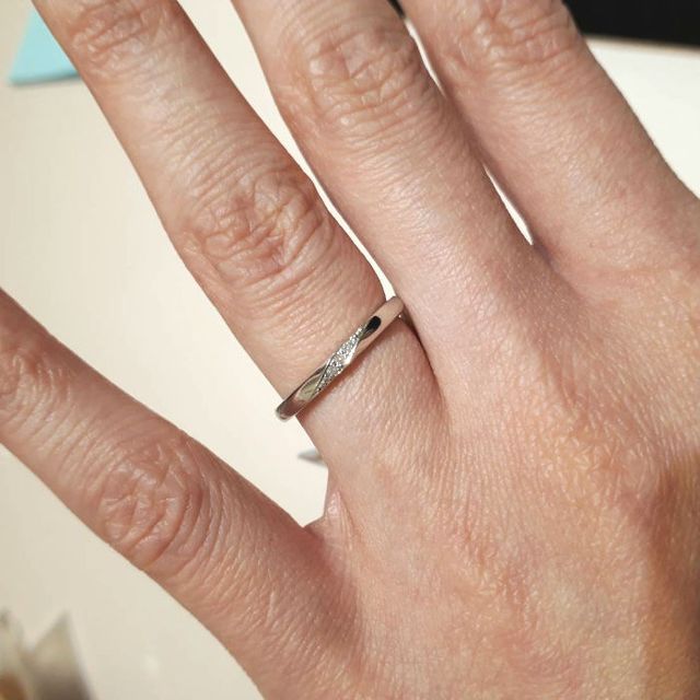 【TRECENTI(トレセンテ)の口コミ】 全体的にすっきりとしたシンプルなラインが特徴の指輪が多く揃っており、…