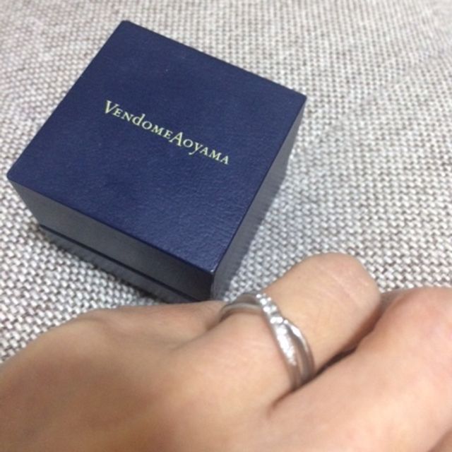 【ヴァンドーム青山(VENDOME AOYAMA)の口コミ】 指にはめてみて、いろんな意味で一番フィットしていたからです。あまり派…