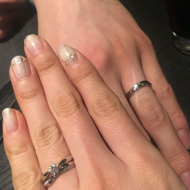 【俄(にわか)の口コミ】 一つ一つストーリーがある指輪です。こちらのデザインは茜雲。どこまでも…