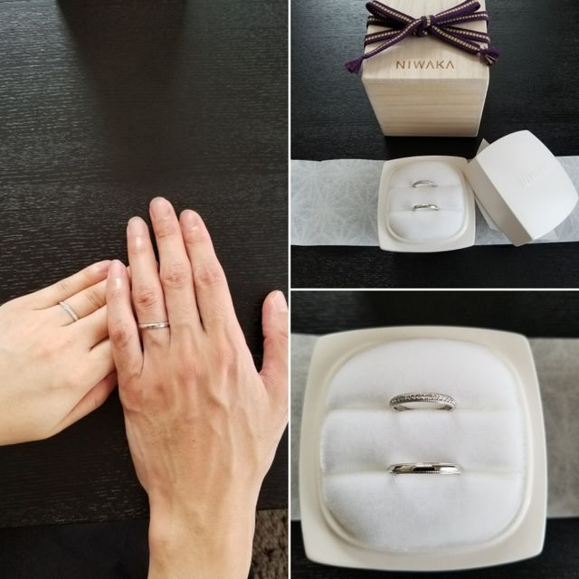 【俄(にわか)の口コミ】 日本製なのと、元々「和」の雰囲気が好きなこともあって、リングひとつひ…