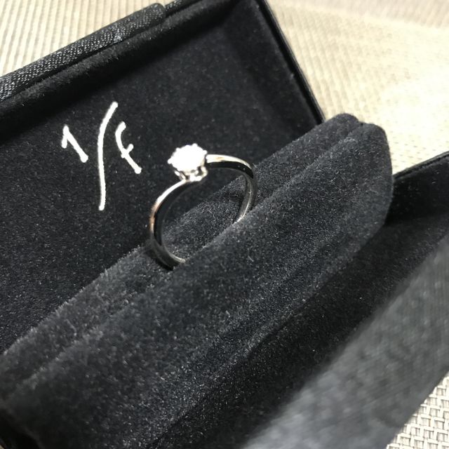 【１／ｆ エフブンノイチの口コミ】 ダイヤモンドが一番目立つものにしました。
いくつか見ましたが、このリン…