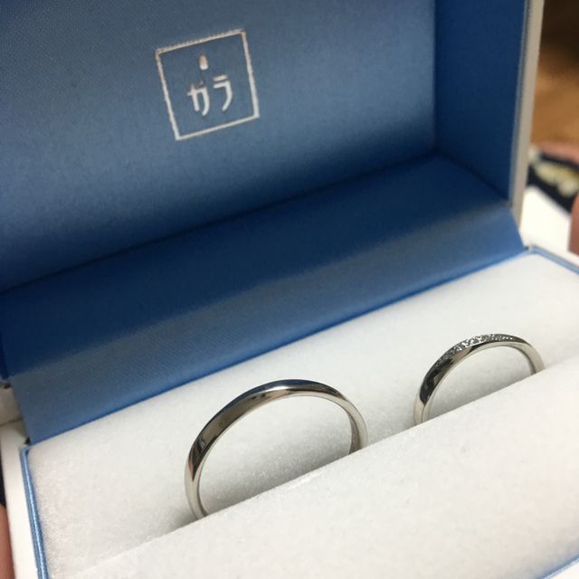 【GALA JEWELRY(ガラジュエリー)の口コミ】 デザインがシンプルで、シンプルな中にも可愛さや綺麗さのあるものであっ…