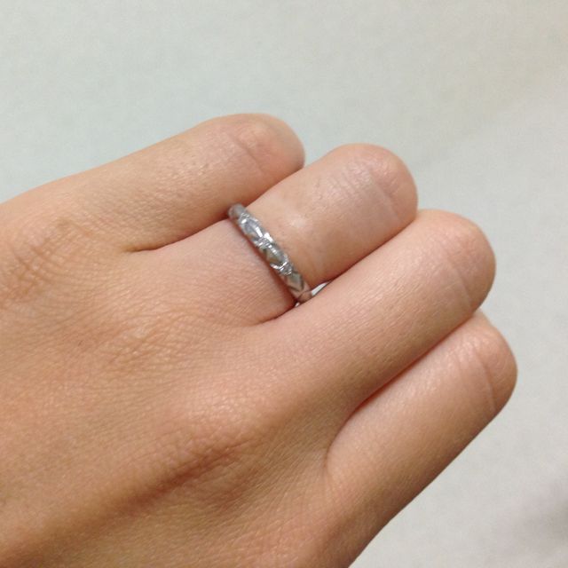 【シャネル(CHANEL)の口コミ】 人と被らないデザインで一番気に入ったのがこの指輪でした。シャネルなら…