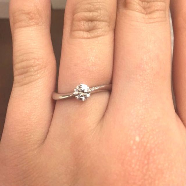 【雅-miyabi- の口コミ】 個性的になりすぎず基本的にシンプルなセンスの指輪を探していました。中…