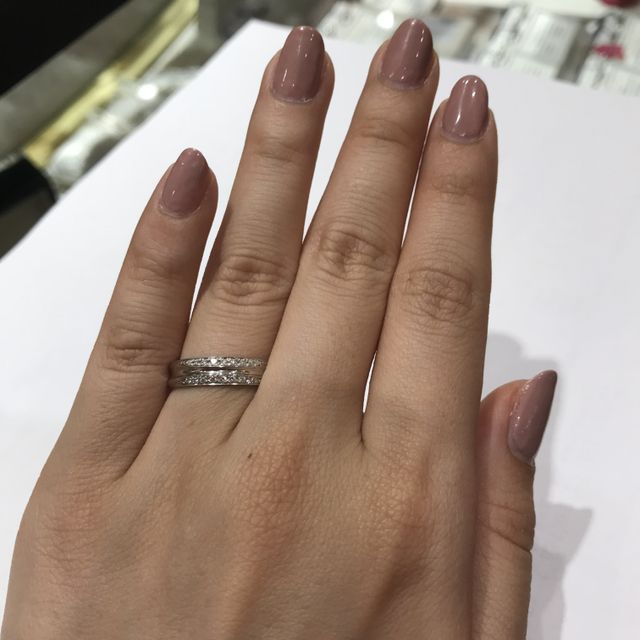【YUKIZAKI BRIDAL(ユキザキブライダル)の口コミ】 プラチナの太めの指輪がほしくて、色々なサイトで探していたとき、全ての…