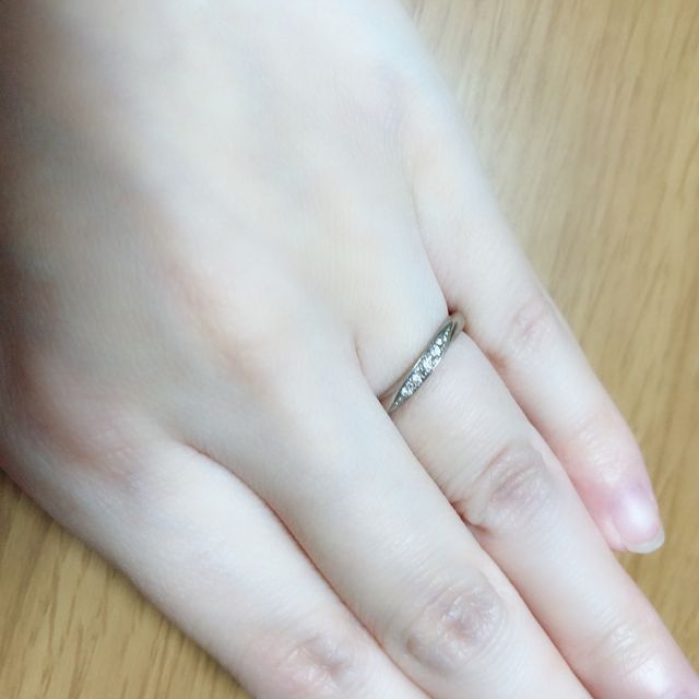 【LUCIE(ルシエ)の口コミ】 主人と私の好みのデザインがペアになっていたことや金額的に納得のいくも…