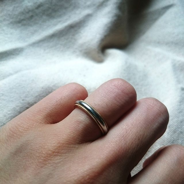 【ティファニー(Tiffany & Co.)の口コミ】 最初はピングゴールドの指輪が可愛いなと思っていたのですが、やっぱり丈…