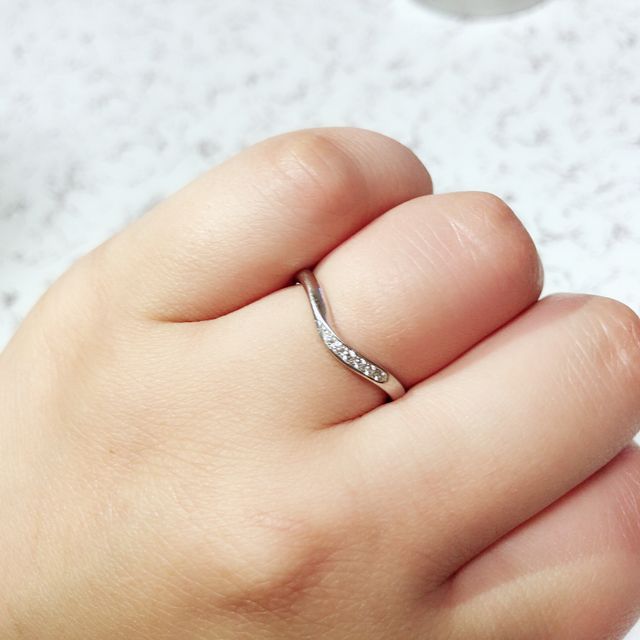 【TASAKI(タサキ)の口コミ】 エンゲージリングがTASAKIだったのでマリッジリングもTASAKIにしようと探…