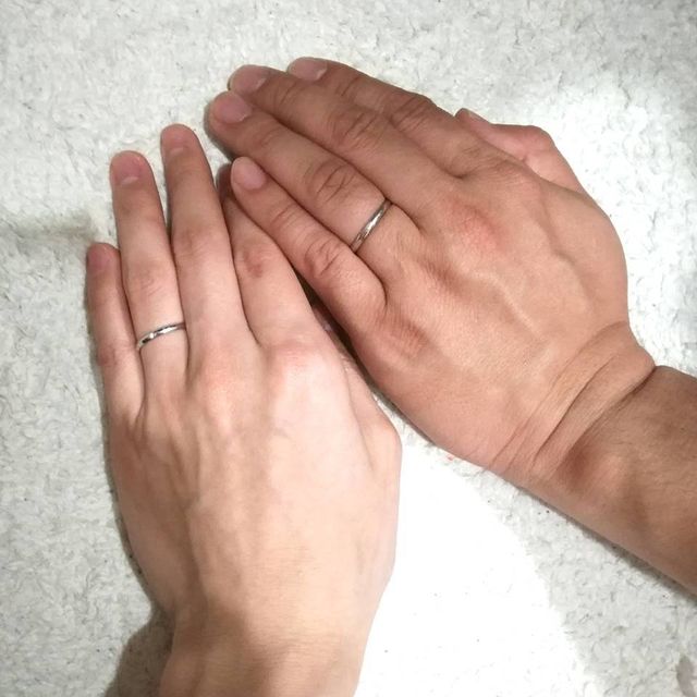 【True Love(トゥルーラブ)の口コミ】 シンプルなデザインを探しており、複数ある中からこちらを選びました。シ…