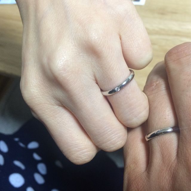 【MIKIMOTO(ミキモト)の口コミ】 シンプルでダイアモンドも他のお店よりも大きく見えてよかった。
シンプル…