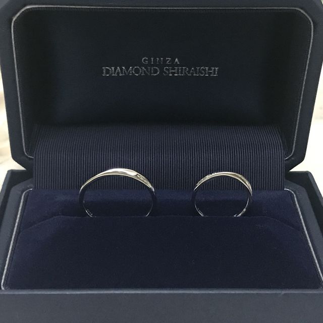 【銀座ダイヤモンドシライシの口コミ】 ずっと付けられるよう、あまりうるさくなくシンプルだけど少し違いがある…