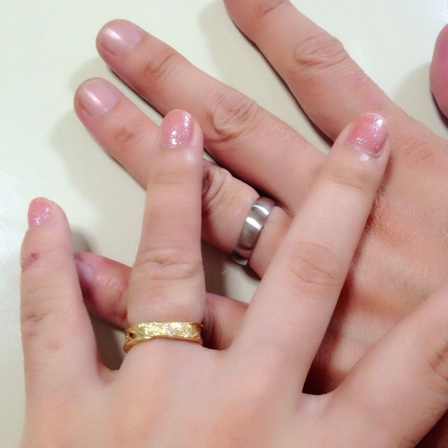 【MIORING(ミオリング)の口コミ】 2人のつけたいデザインが違うので、なかなか指輪を決められずにいたところ…