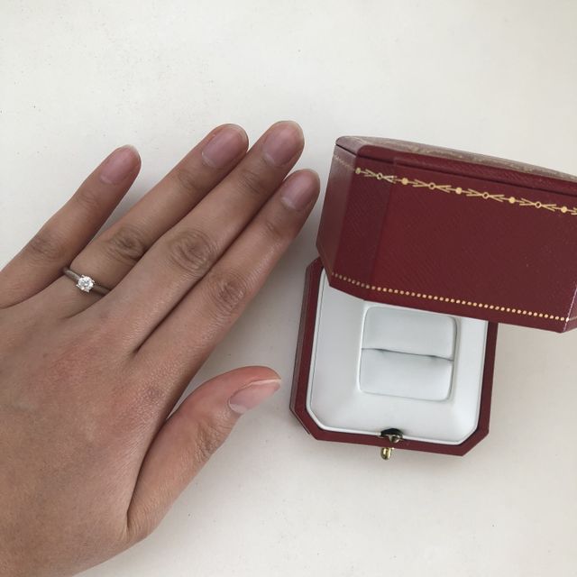 【カルティエ(Cartier)の口コミ】 はめた瞬間に、しっくりくるものがありました。太めのデザインのものや、…