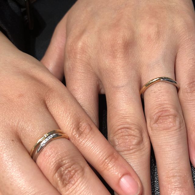 【kukka*kukka(クッカクッカ)の口コミ】 彼が一目惚れした指輪でした。
他にもたくさん見ましたが私もこの指輪以外…