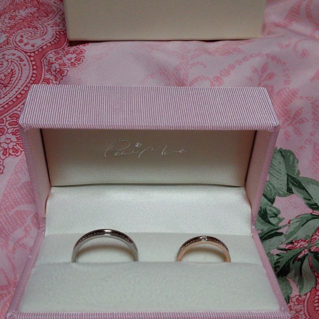 【Petit Marie(プチマリエ)の口コミ】 意味合いが深い内容の指輪であり、個性的で、誰もがあまり選ばないと思っ…