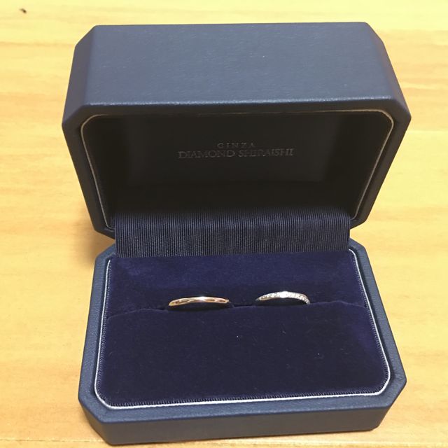 【銀座ダイヤモンドシライシの口コミ】 一生身に付けるもの。この指輪に決まるまで他にもたくさんのお店に行き、…