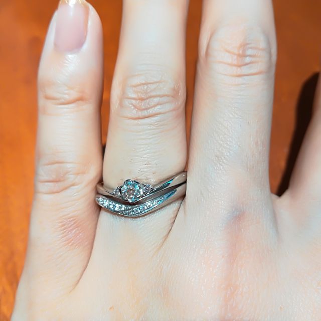 【TRECENTI(トレセンテ)の口コミ】 １番はつけ心地です。
他のブランドの指輪もつけましたが、トレセンテさん…