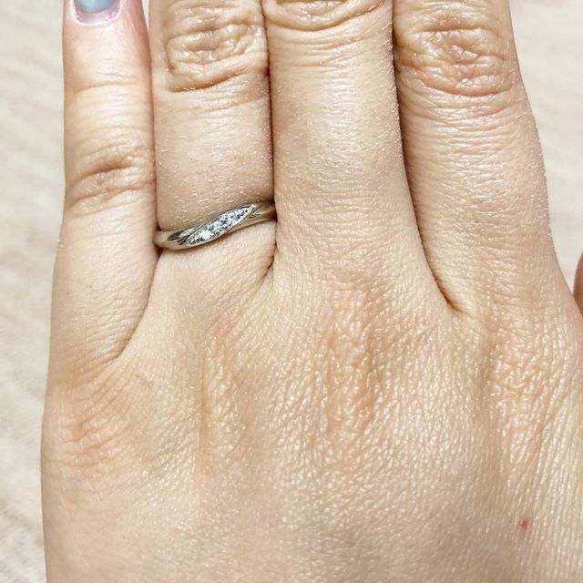 【アイプリモ(I-PRIMO)の口コミ】 婚約指輪もアイプリモだったので、結婚指輪もアイプリモでお世話になりま…