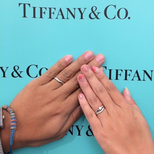 【ティファニー(Tiffany & Co.)の口コミ】 もともと指輪はティファニーと決めていたこともあり、最大の決め手は店員…