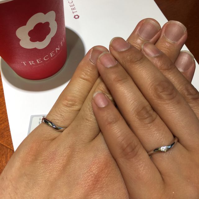 【TRECENTI(トレセンテ)の口コミ】 つけ心地がとても良かった。
つけている感じが他ブランドの指輪より少なく…