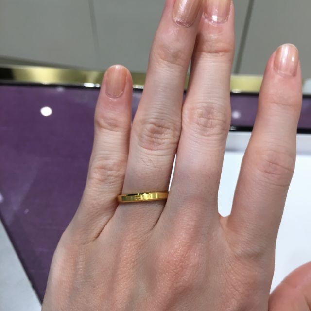 【MAUBOUSSIN(モーブッサン)の口コミ】 完全オリジナルで、作成できる、指輪。
しかも、グランサンクのうちの中の…