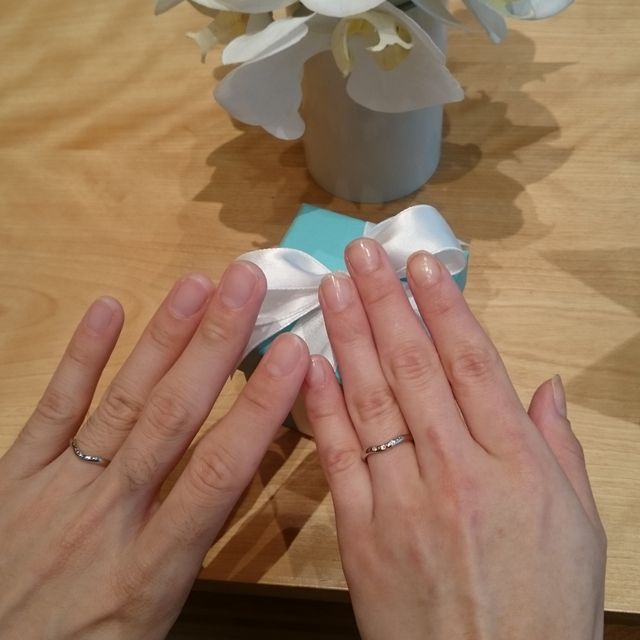 【ティファニー(Tiffany & Co.)の口コミ】 石が付いていても派手すぎないものを探していたので、希望にぴったり合っ…