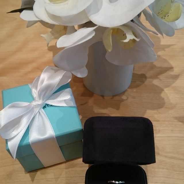 【ティファニー(Tiffany & Co.)の口コミ】 石が付いていても派手すぎないものを探していたので、希望にぴったり合っ…