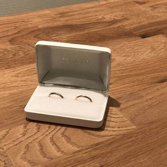 【mina.jewelry(ミナジュエリー)の口コミ】 細かくデザインを決められて世界に一つのオリジナルの指輪が作れるという…