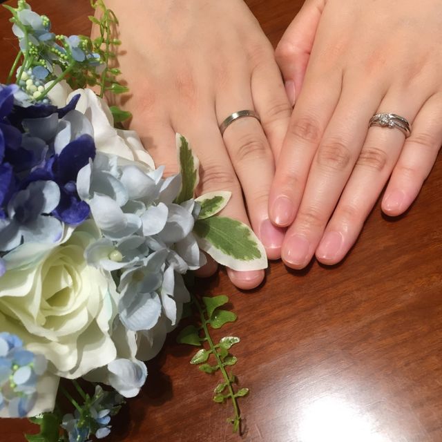 【TANZO.(鍛造指輪)の口コミ】 決め手
＊婚約指輪は花柄が良かったのですが、フルオーダーで自分の想像通…