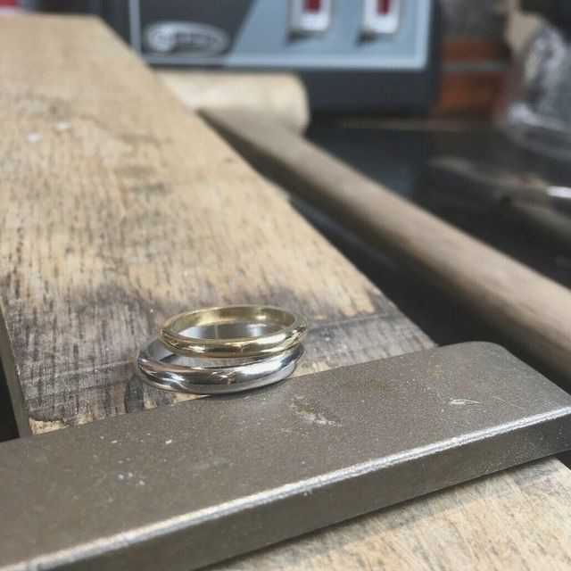 【Smith(工房スミス)の口コミ】 せっかくの機会なのでお互いの結婚指輪を作る形での体験をしたく、訪問し…