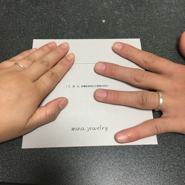 【mina.jewelry(ミナジュエリー)の口コミ】 好きなブランドもなく、既成品は避けたい。シンプルかつ人と被らないオリ…