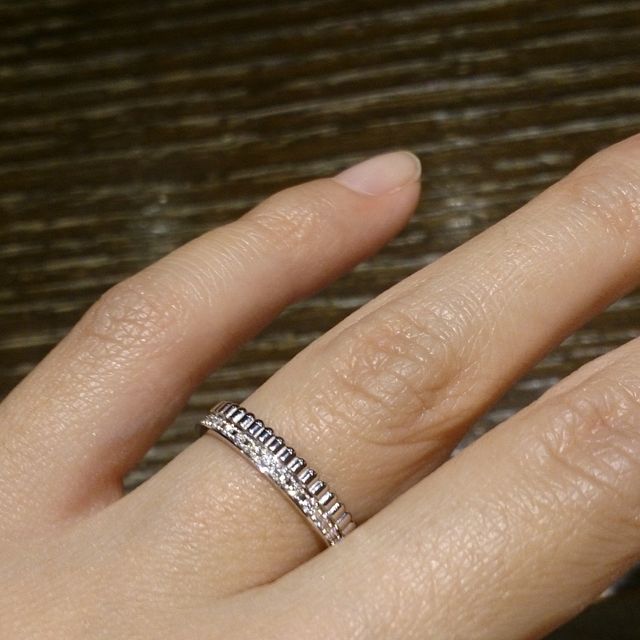 【ブシュロン(BOUCHERON)の口コミ】 デザインに一目惚れしました。
…というか、夫婦そろってデザインが…