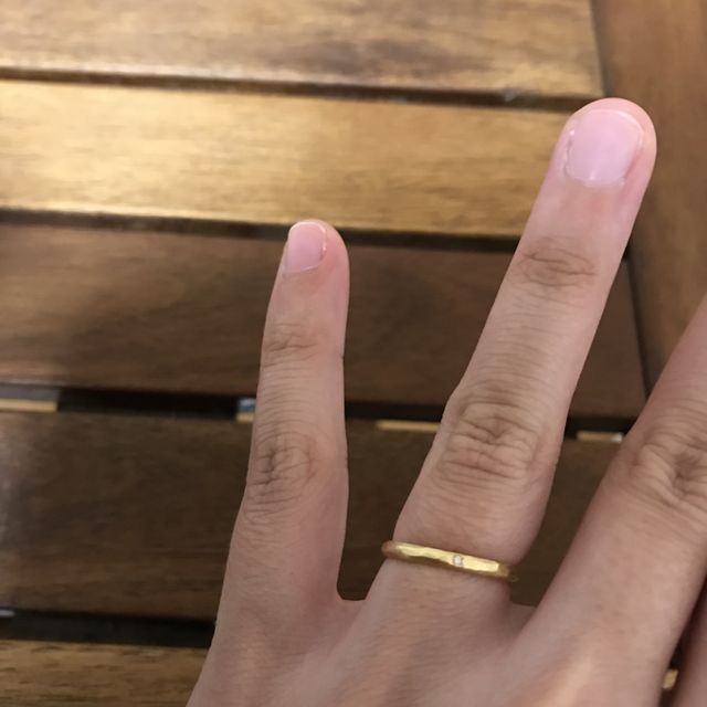 【CASUCA(カスカ)の口コミ】 ビンテージのような加工をしているリングを探していました。ほかのブラン…